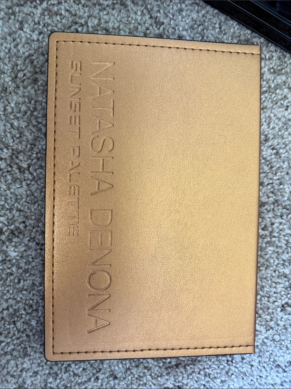 Natasha Denona Sunset Palette - Metallic Bronze Case